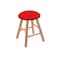 Holland Bar Stool Co Oak Vanity Stool, Natural Finish, Graph Chalice Seat RC18OSNat011 - alternate 1